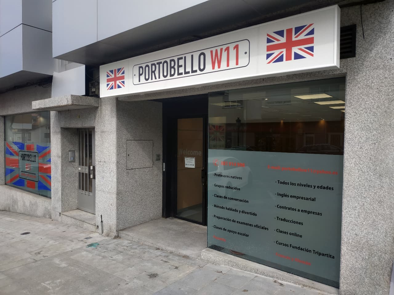 Academia Portobello W11 en Cambre