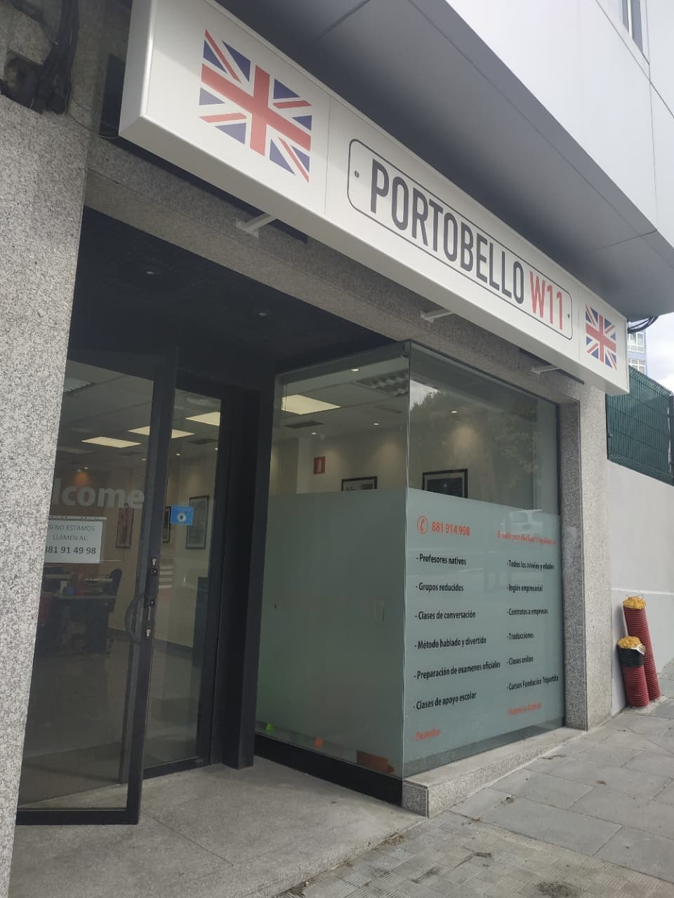 Academia Portobello W11 en Cambre